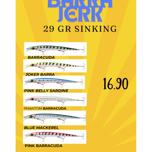 Barra Jerk Minnow 19 cm/ 29 gr Sinking Savage gear